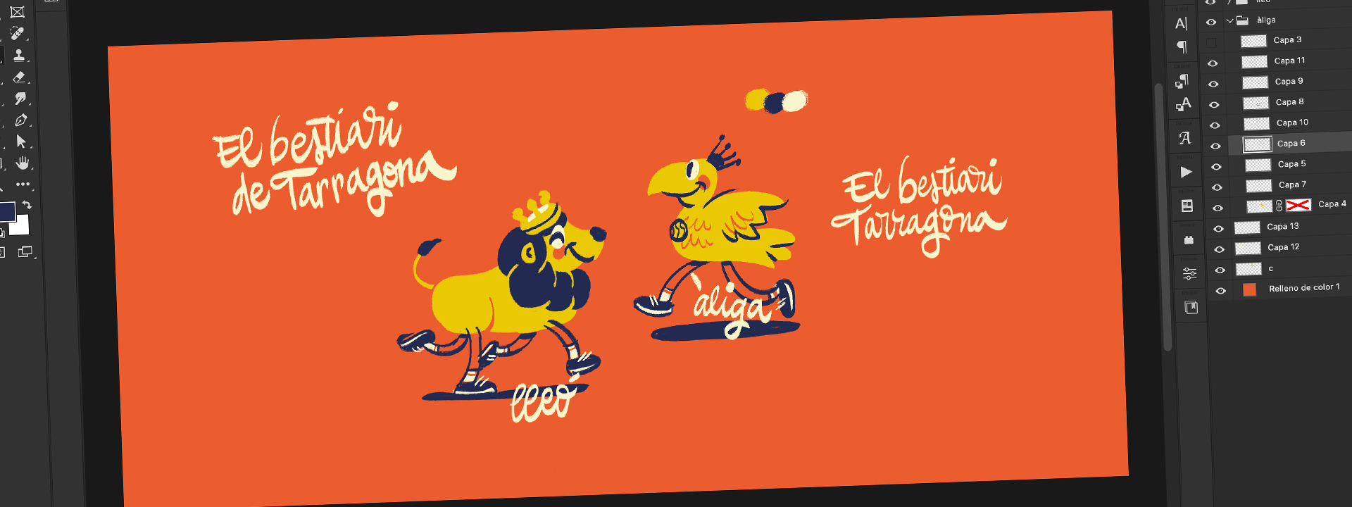 Pruebas 'El Bestiari de Tarragona'