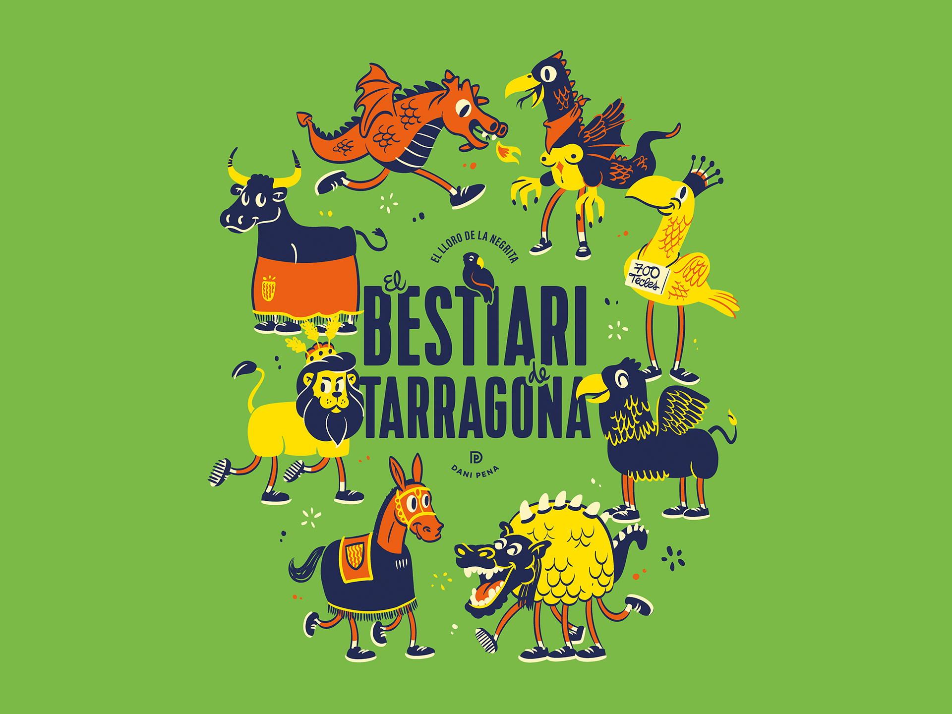 Camiseta 'El Bestiari de Tarragona'