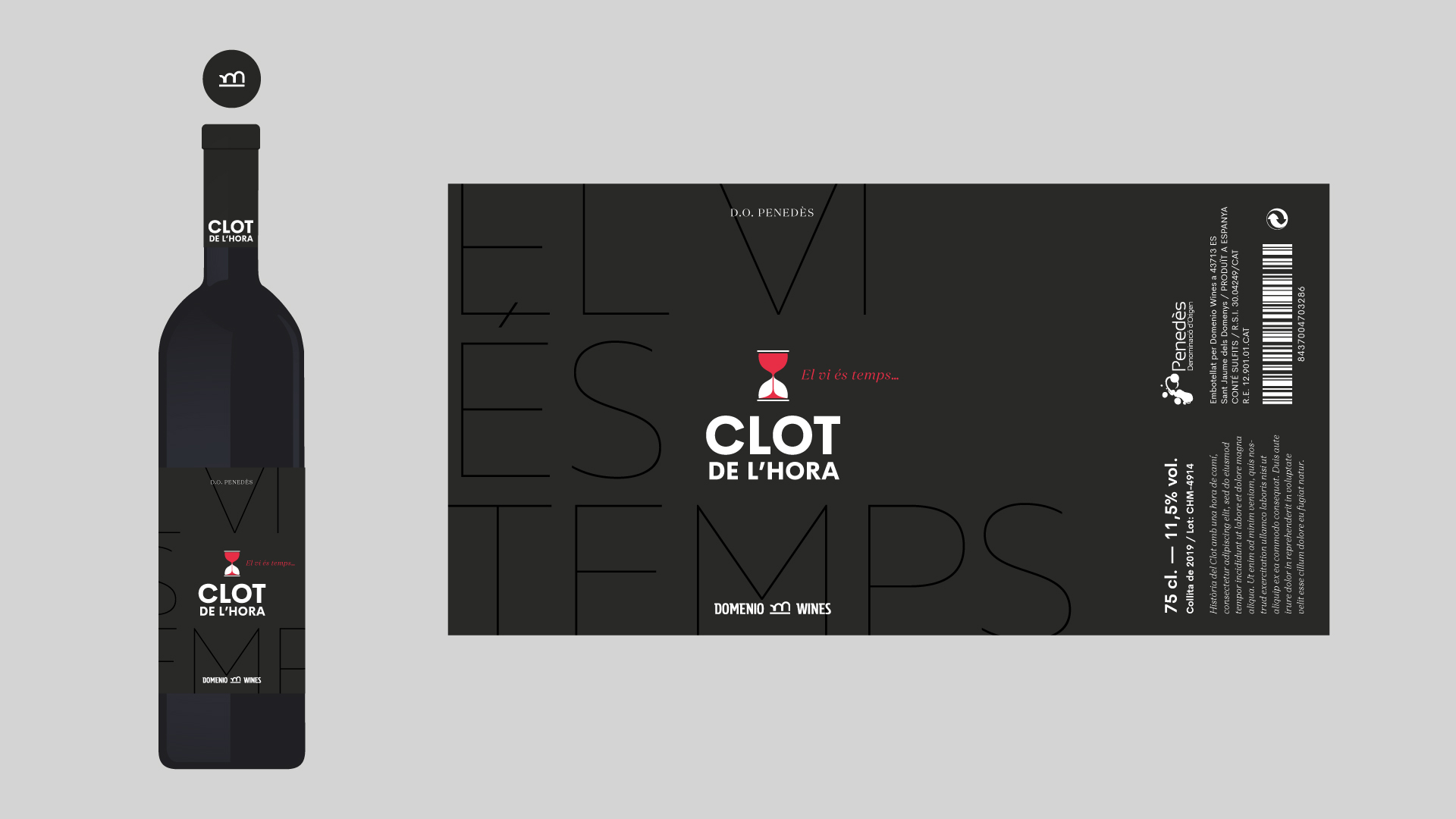 Domenio Wines Clot de l'Hora