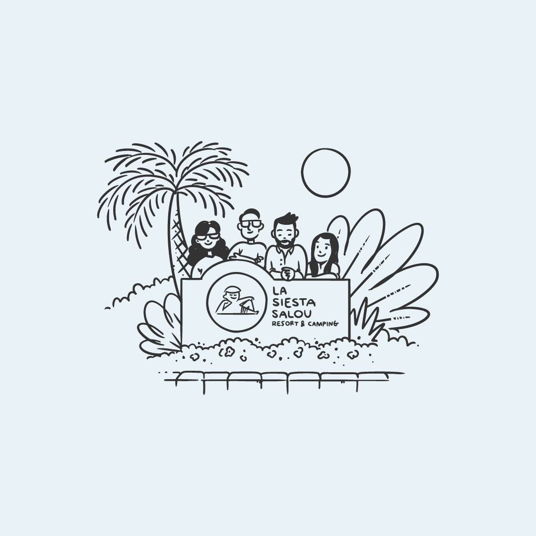 Ilustración alojamiento