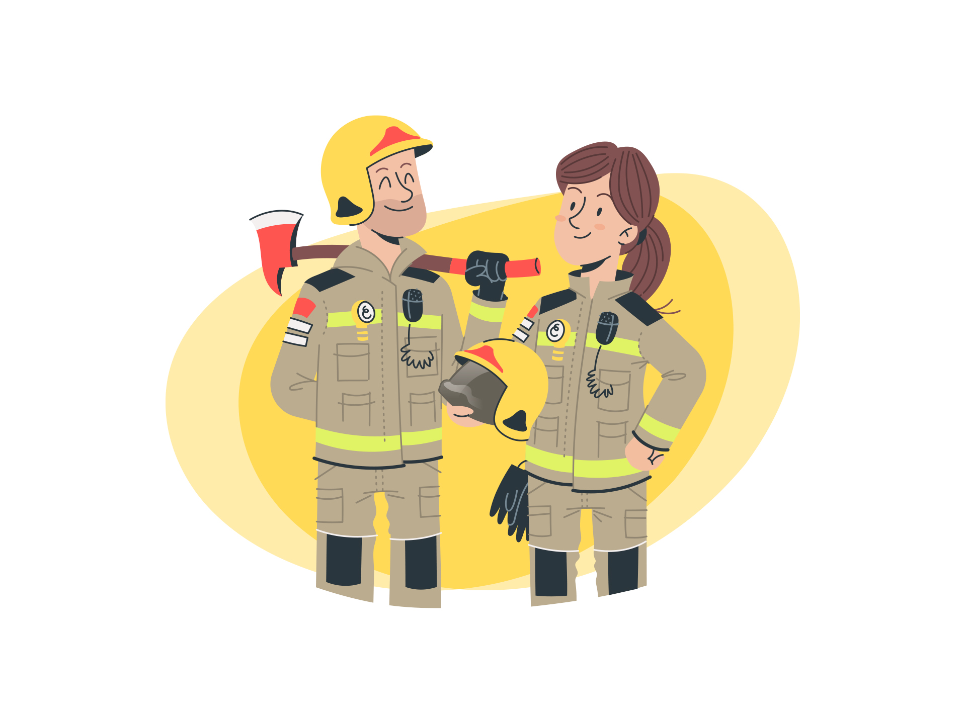 Ilustraciones para academia de oposiciones