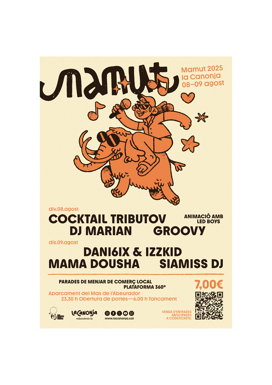 Mamut 2025, La Canonja